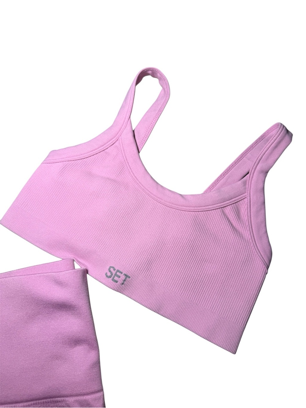SET Active Ribbed High-Rise Set - Picture 3 of 3